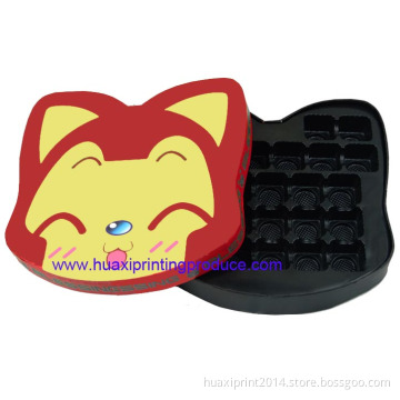 red cartoon ali chocolate boxes